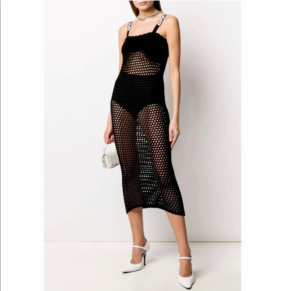 NWT Off-White x Virgil Abloh Knit Fishnet Midi Dress 🎉🎉HOST PICK🎉🎉